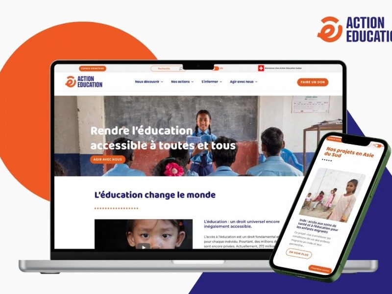 refonte du site web action education